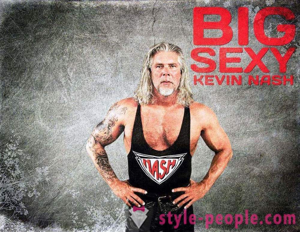 Kevin Nash: biografia, altura, peso, desempenho atlético, melhores lutas, uma carreira na televisão e foto wrestler