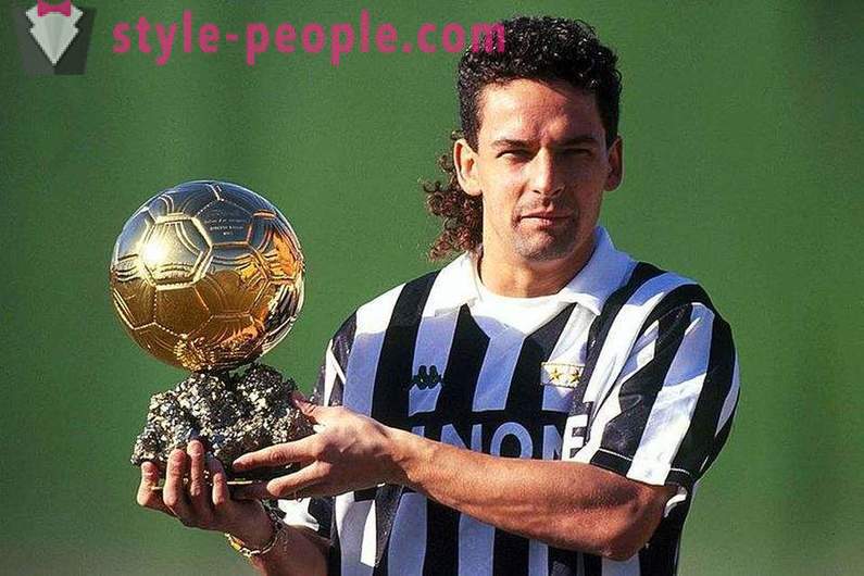 Roberto Baggio: biografia, pais e família, ostenta carreira, vitórias e conquistas, fotos