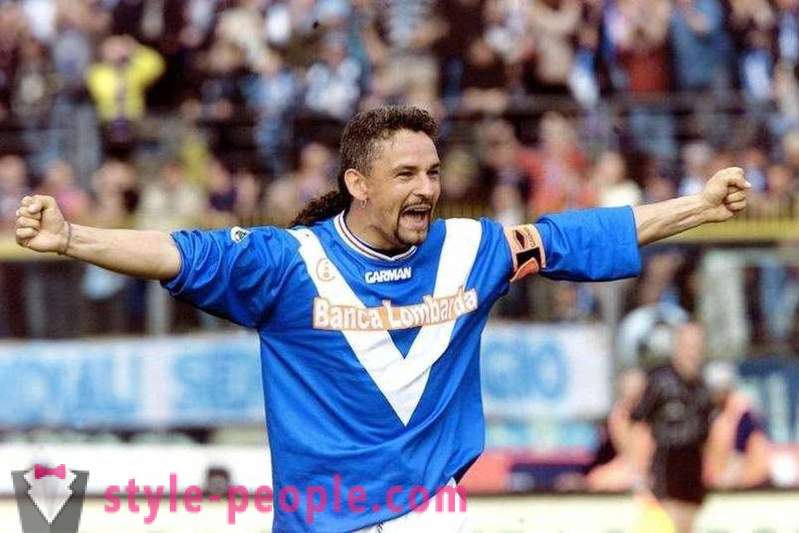 Roberto Baggio: biografia, pais e família, ostenta carreira, vitórias e conquistas, fotos