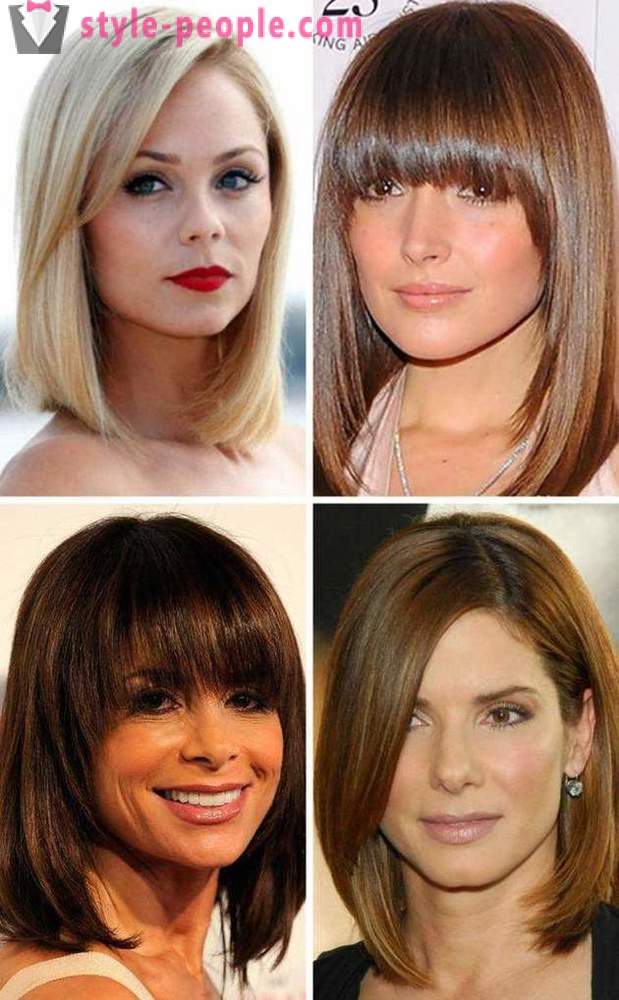 Cortes de cabelo das mulheres bob: tipos, descrição, seleção de formato de rosto
