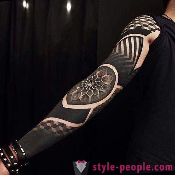 Tatuagem Blekvork: estilo particular