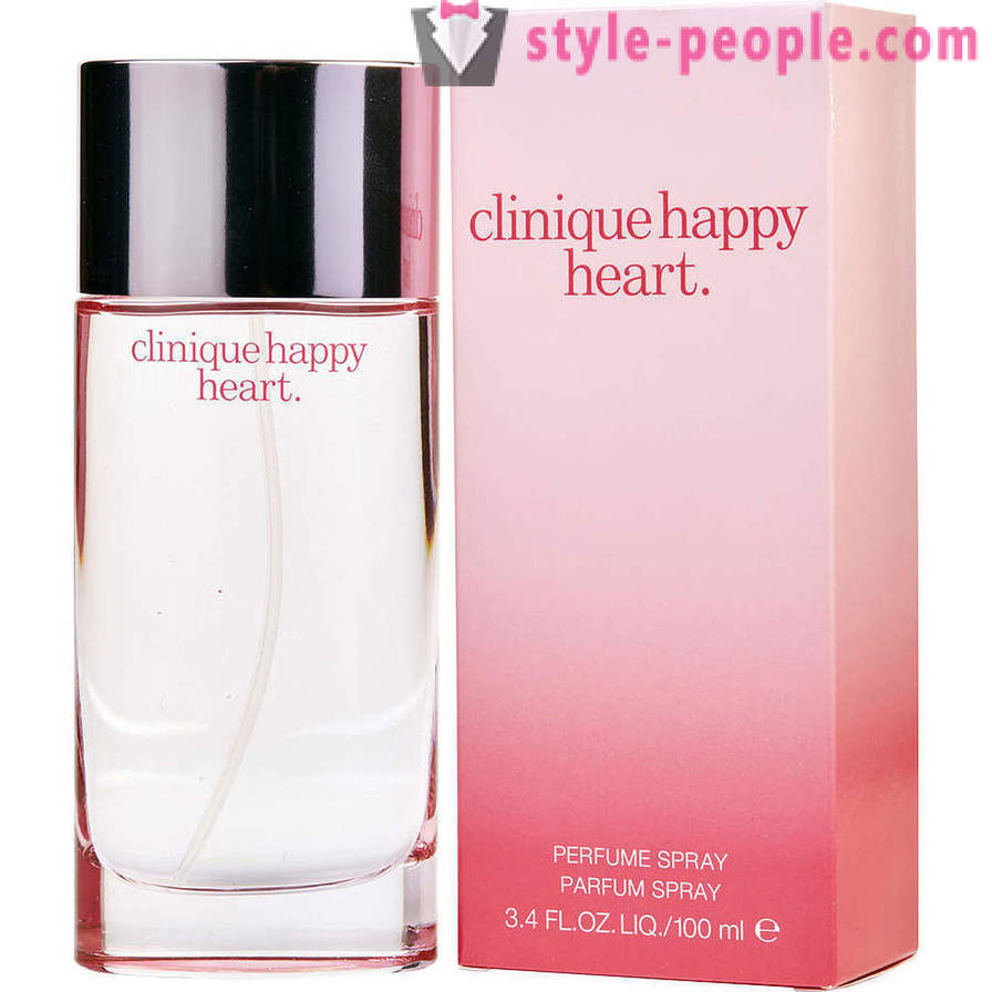 Clinique Happy Heart - perfume para mulheres: Descrição de sabor, comentários