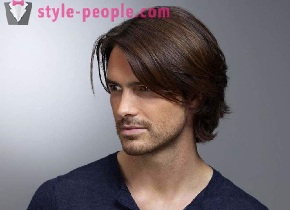 Dos homens da moda penteados longos: foto e descrição dos cortes de cabelo elegantes