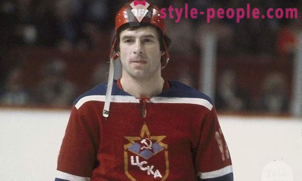 Jogador de hóquei Valery Kharlamov: biografia, vida pessoal, carreira desportiva, realizações, a causa da morte