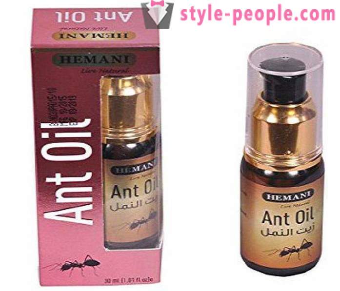 Óleo Ant para depilação: comentários, instruções, contra-indicações