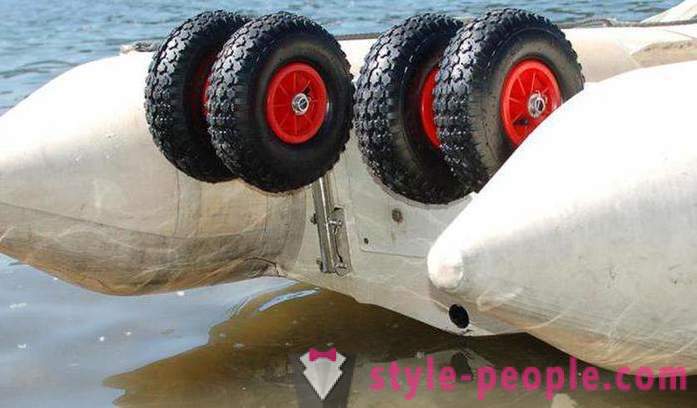 Como fazer rodas de popa para embarcações de PVC com as mãos