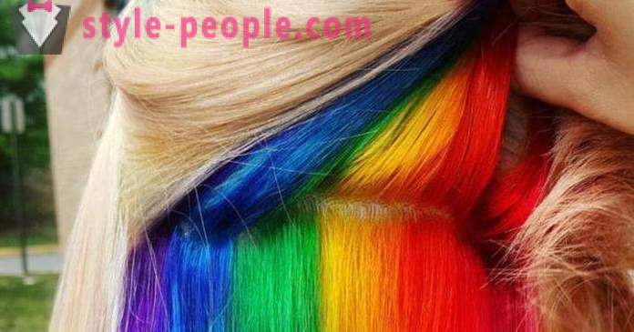 Tipos de coloração de cabelo - especialmente descrição da tecnologia e comentários