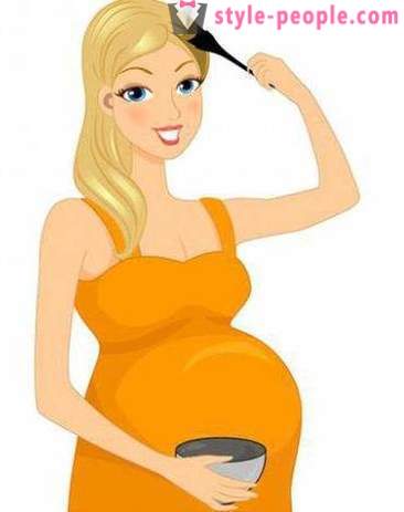 A melhor tintura de cabelo para as mulheres grávidas: uma revisão da composição, instruções e feedback