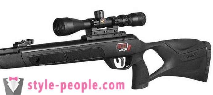 Rifle de ar Gamo Hunter 1250: descrição, características e comentários