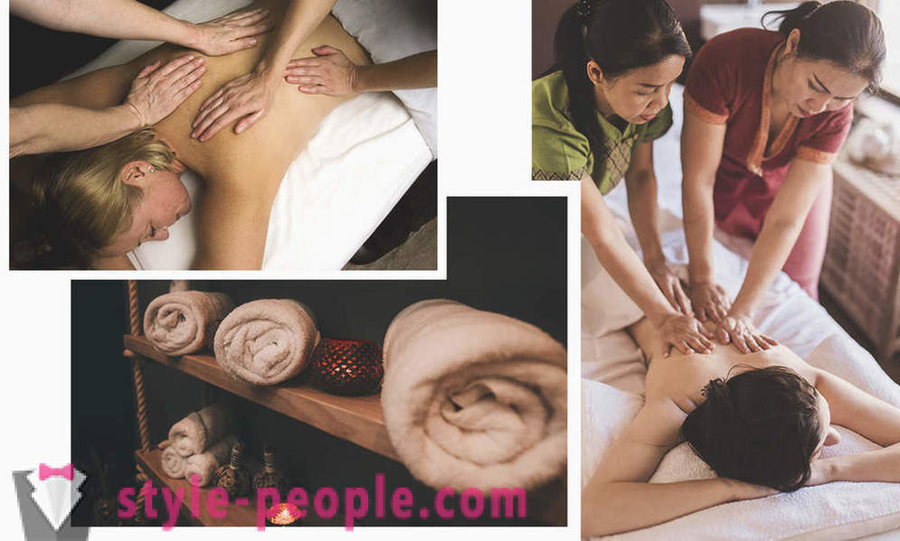 5 tipos de massagem tailandesa