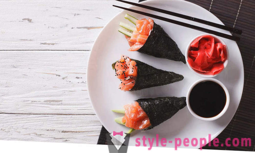 4 simples sushi casa receita