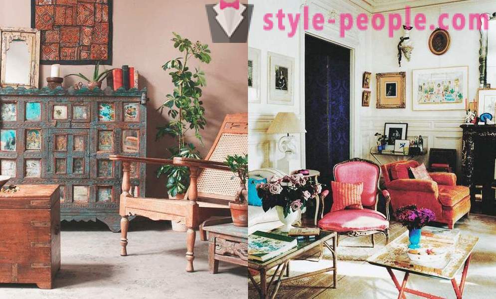 Vintage, minimalismo, antiguidades: 5 Estilos em um interior moderno