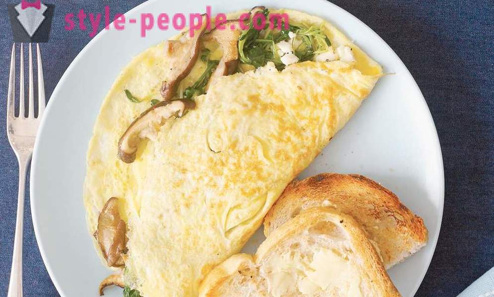 Na manhã seguinte, ou 5 omeletes originais para o pequeno almoço