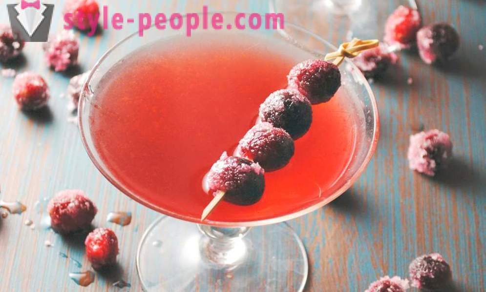 5 fruta e cocktails alcoólicos
