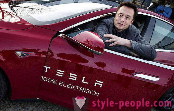 Carros da garagem Elon Musk