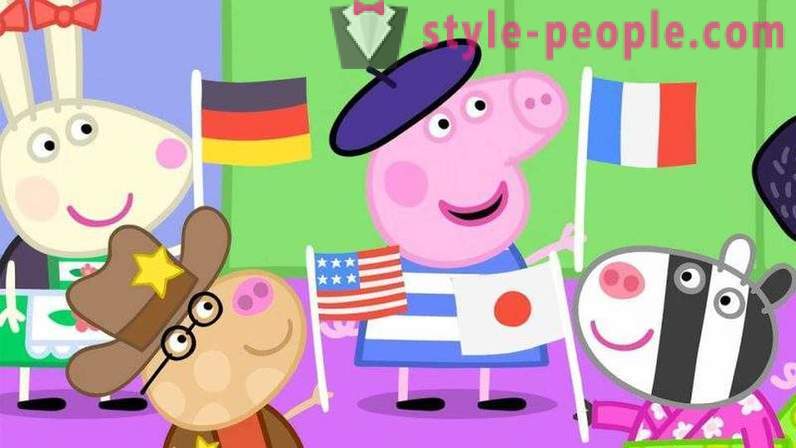 Peppa Pig vendido por US $ 4 bilhões. Dólares