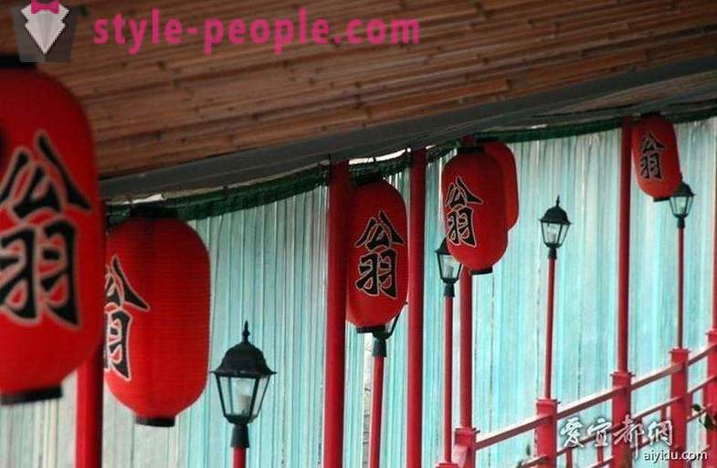 Fanven: restaurante chinês sobre o precipício