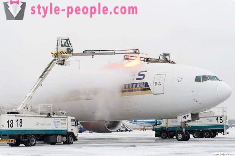 Como lidar com aviões de gelo