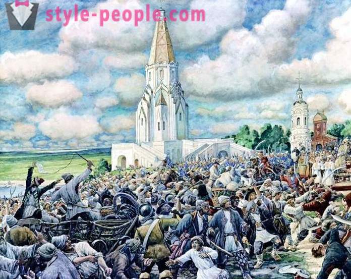 A revolta terminou com o povo russo de diferentes idades