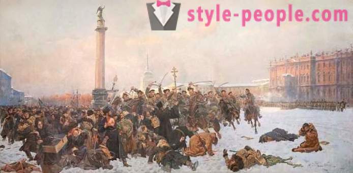 A revolta terminou com o povo russo de diferentes idades