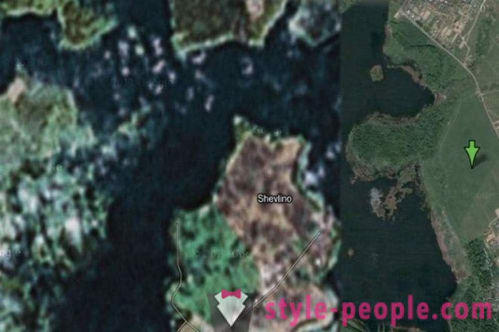 Lugares que não existem, ou os cantos misteriosos do nosso planeta, atolada através do Google Maps