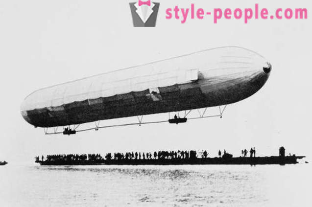 A história dos dirigíveis