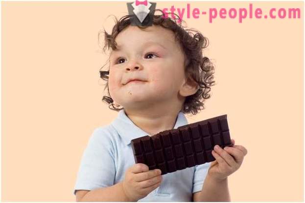 A criança adora chocolate: o uso de guloseimas
