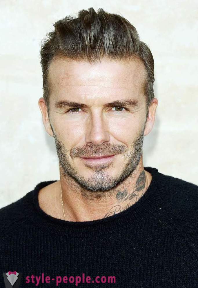 A vida de jogador de futebol David Beckham