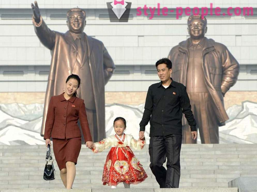 A vida das crianças em Coréia do Norte