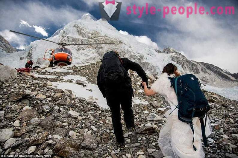 O casamento no Everest