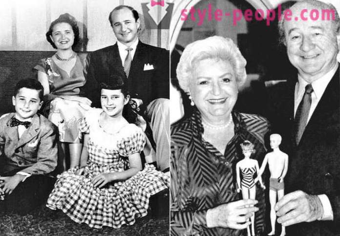 O drama criador pessoal da boneca Barbie, por Ruth Handler e negócios perdidos, e as crianças