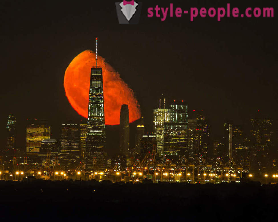 Lua sangrenta sobre Manhattan