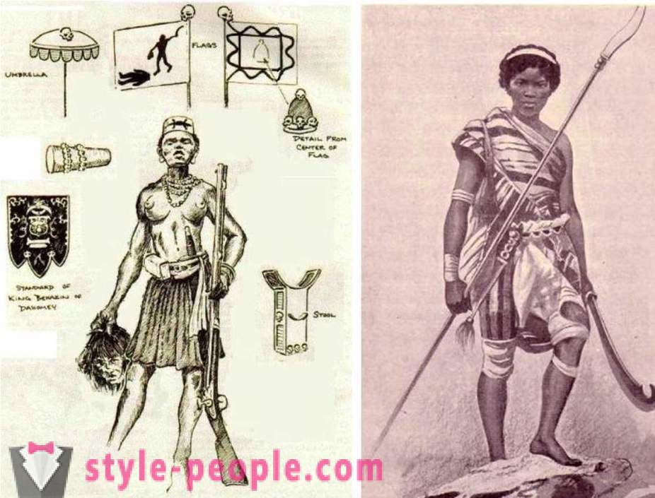 Terminatorshi de Dahomey - as guerreiras mais violentos da história