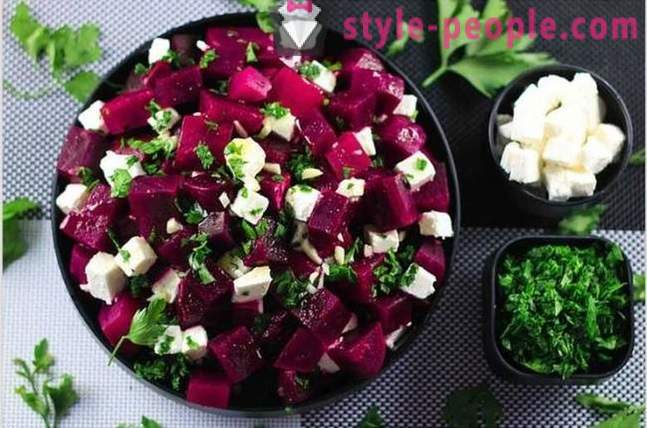 7 saladas úteis e muito saborosos