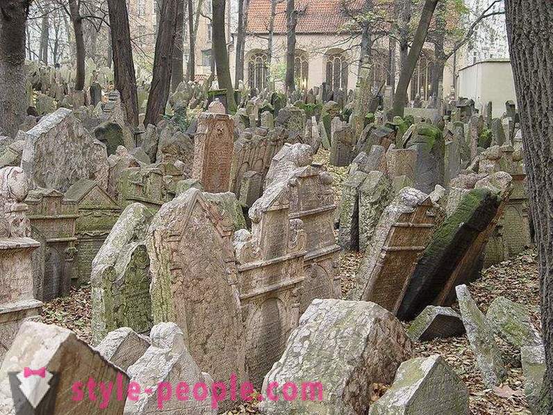 Multicamadas Cemitério Judaico em Praga
