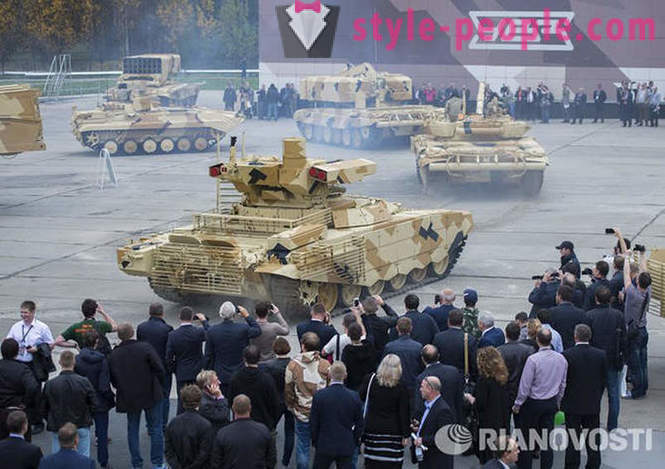 Exposição de equipamentos militares russos em Nizhny Tagil