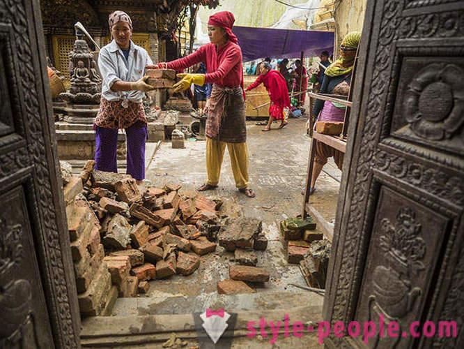 Nepal 4 meses após o desastre