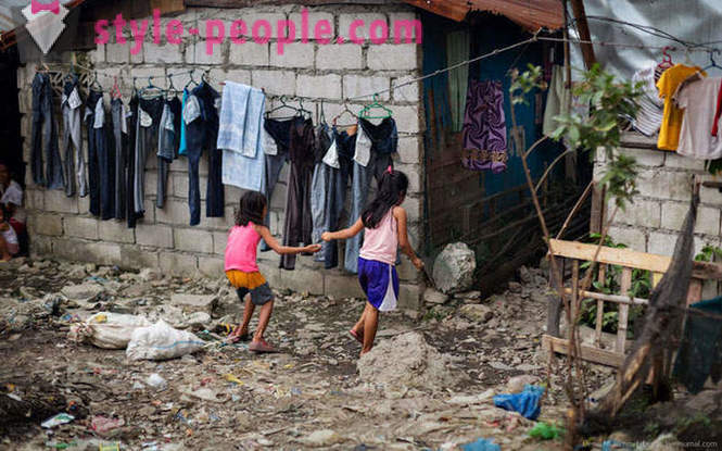 A vida nas favelas de Manila