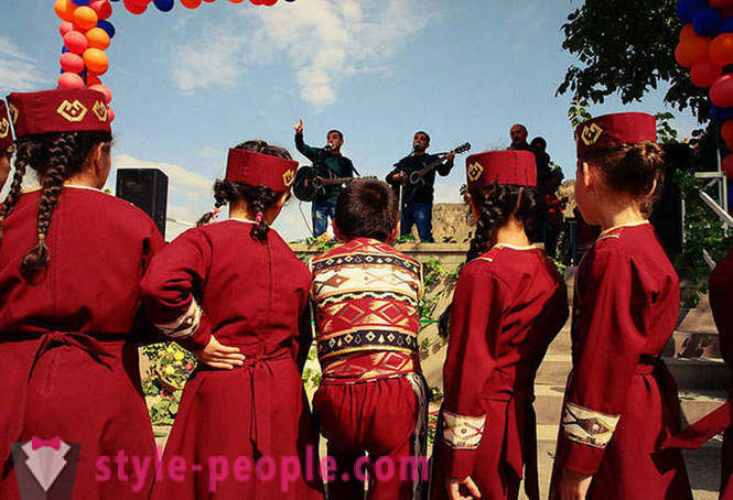 Como o Areni Festa do Vinho Armenian ocorre