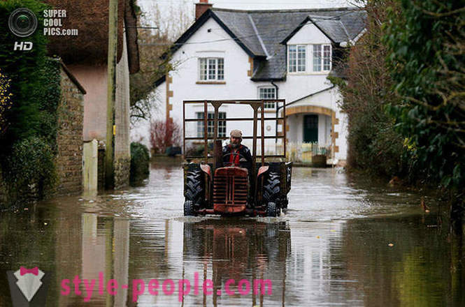 Inundações no Sudoeste da Inglaterra