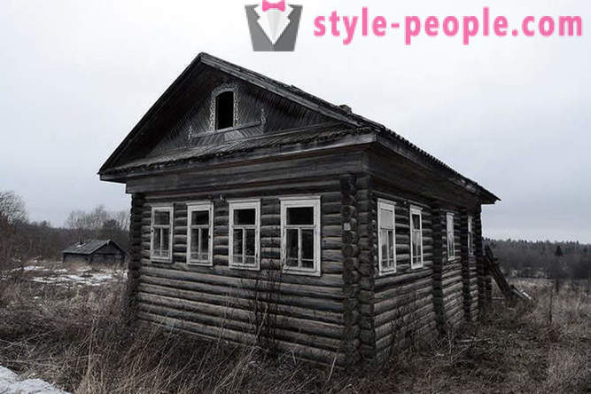 Como são casas do norte da Rússia