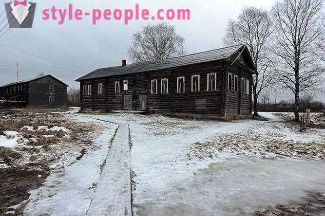 Como são casas do norte da Rússia
