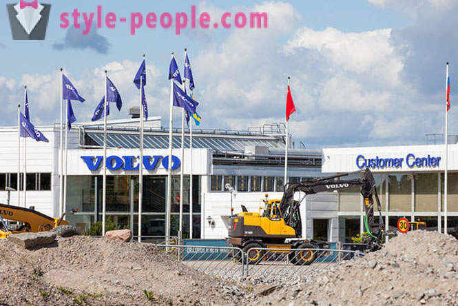 Polygon Volvo Construction Equipment na Suécia