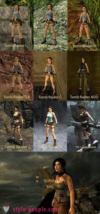 Evolução de Lara Croft