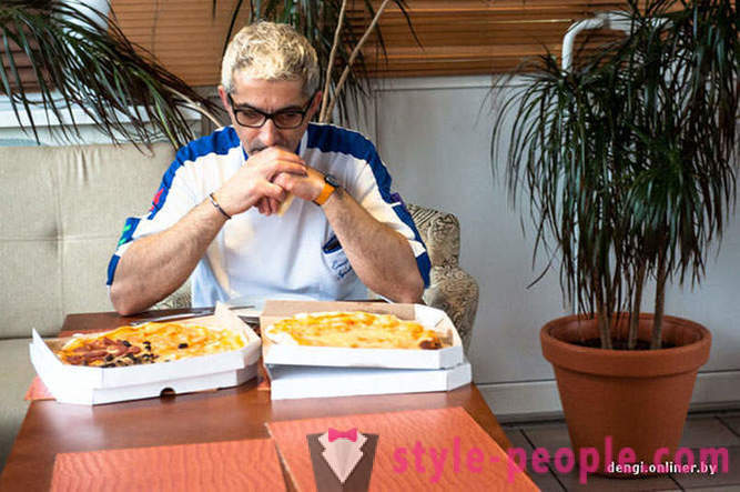 Chef italiano tenta Pizza bielorrusso