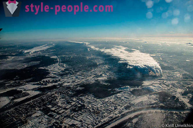 Moscovo Inverno visão panorâmica