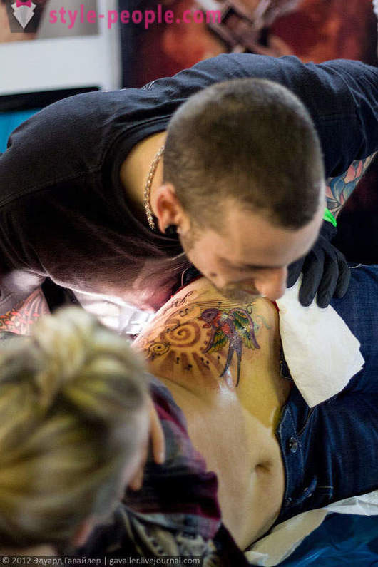 Art Tattoo na convenção internacional em Berlim