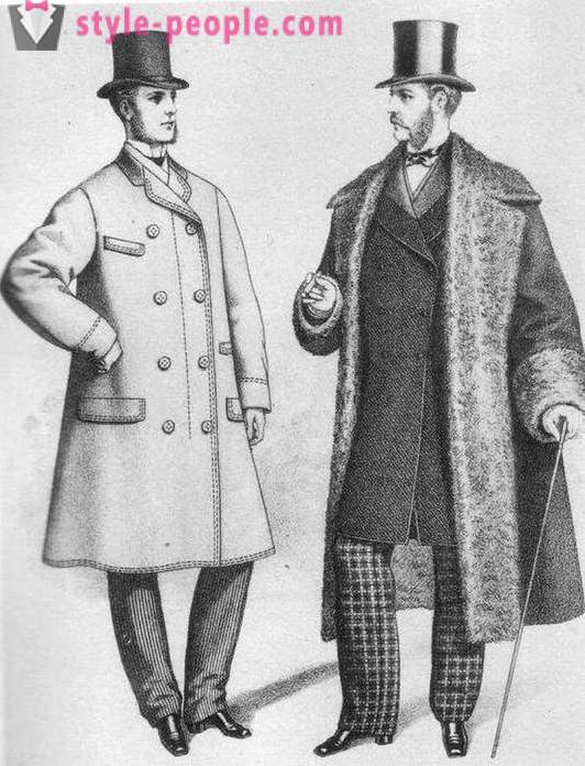 Estilo vitoriano de homens e mulheres: a descrição. Moda de século 19 e da moda moderna