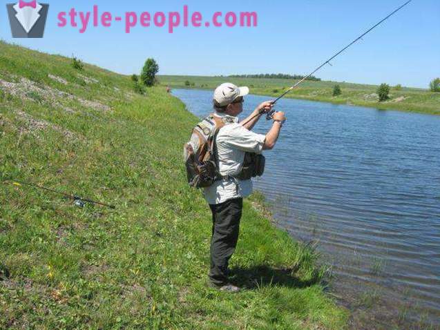 Pesca na região de Dnipropetrovsk: características e gama do prendedor