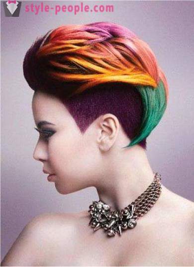 Iluminação de cabelo - uma nova tecnologia de coloração de cabelo com um efeito redutor